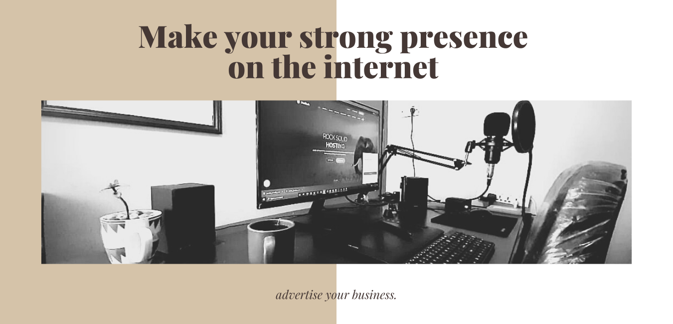Build an strong online presence for your business.