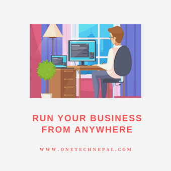 Run your business from Anywhere